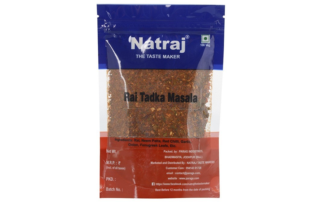 Natraj Rai Tadka Masala   Pack  100 grams